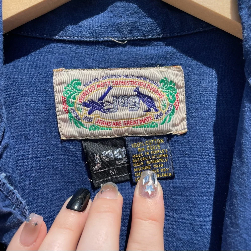 VTG 1970’s Jag Denim Utility Jumpsuit - Picture 7 of 16